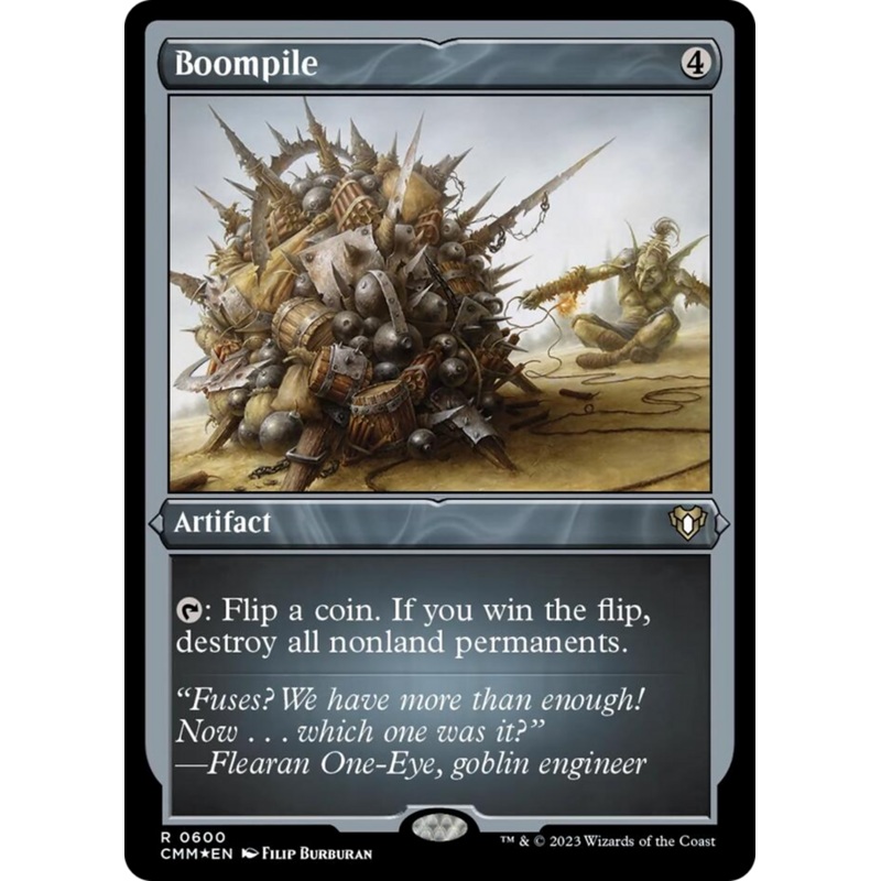 Boompile (Foil Etched) [Commander Masters]