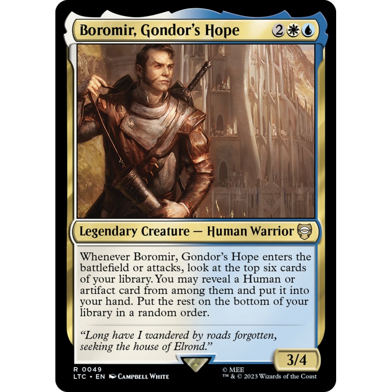 Boromir, Gondor's Hope [The Lord of the Rings: Tales of Middle-Earth Commander]