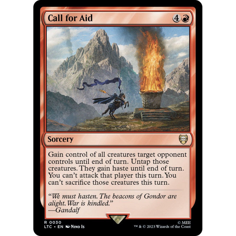 Call for Aid [The Lord of the Rings: Tales of Middle-Earth Commander]