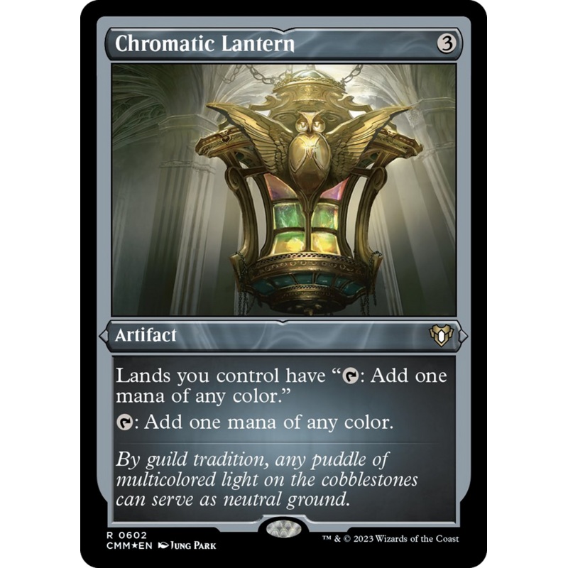 Chromatic Lantern (Foil Etched) [Commander Masters]