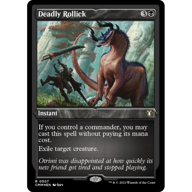 Deadly Rollick (Foil Etched) [Commander Masters]