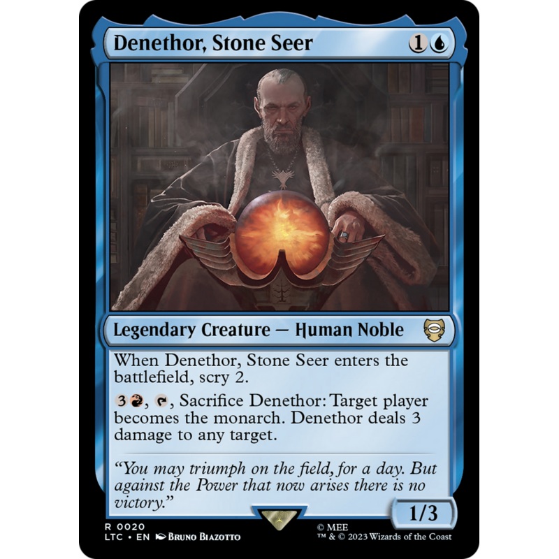 Denethor, Stone Seer [The Lord of the Rings: Tales of Middle-Earth Commander]