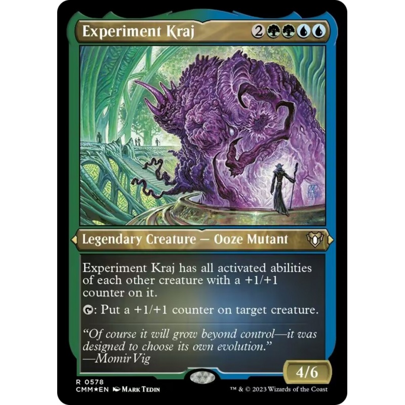 Experiment Kraj (Foil Etched) [Commander Masters]