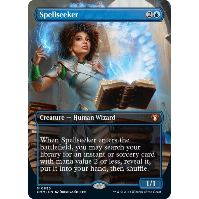 Spellseeker (Borderless Alternate Art) [Commander Masters]
