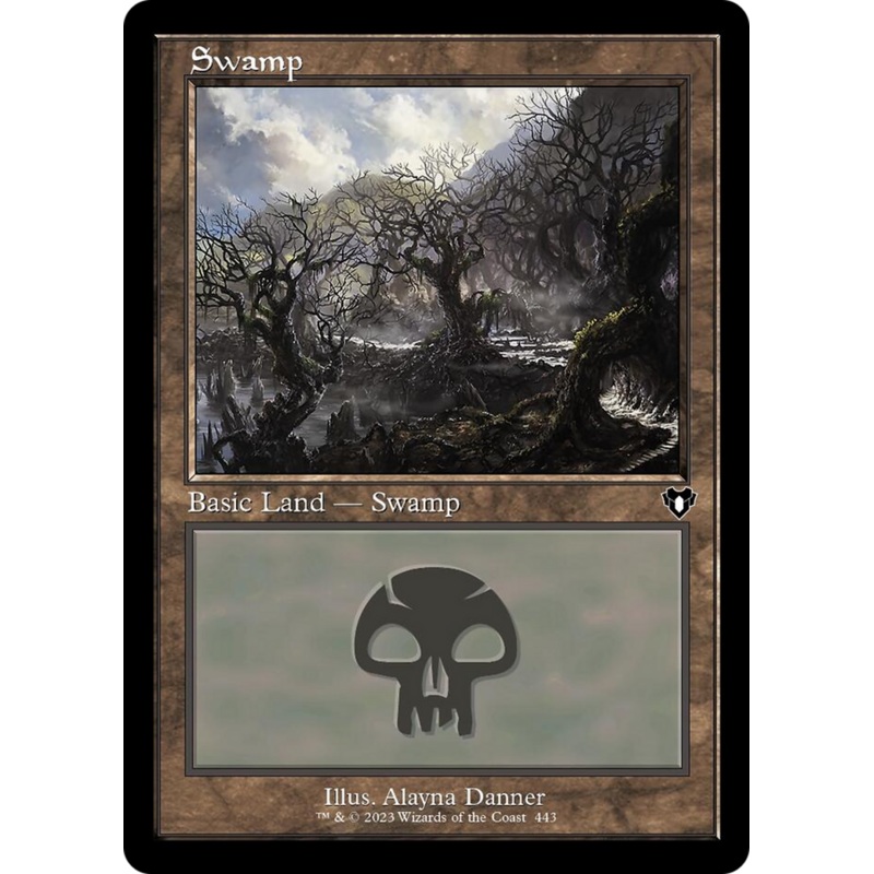 Swamp (443) (Retro) [Commander Masters]