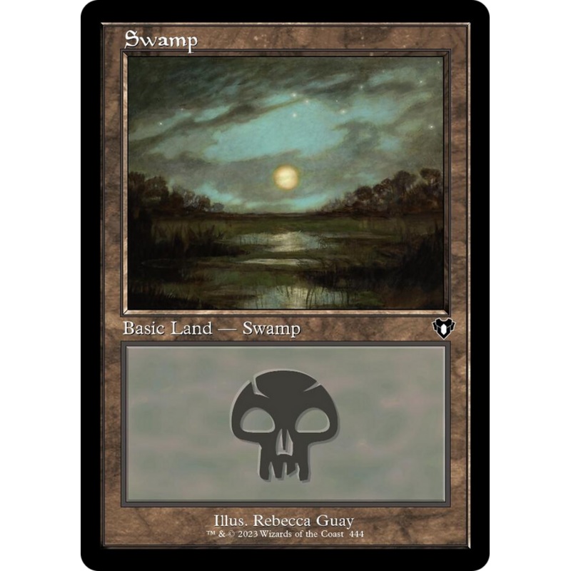 Swamp (444) (Retro) [Commander Masters]