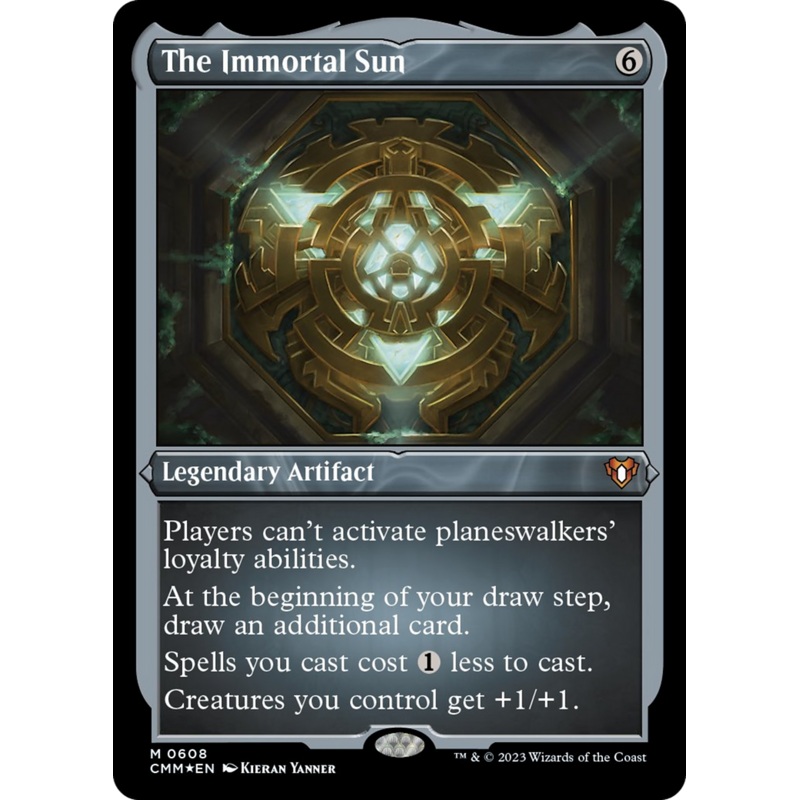 The Immortal Sun (Foil Etched) [Commander Masters]