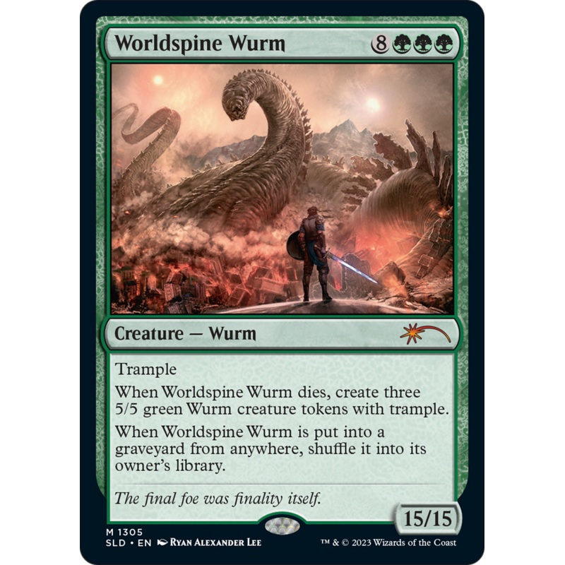 Worldspine Wurm [Secret Lair Drop Series]