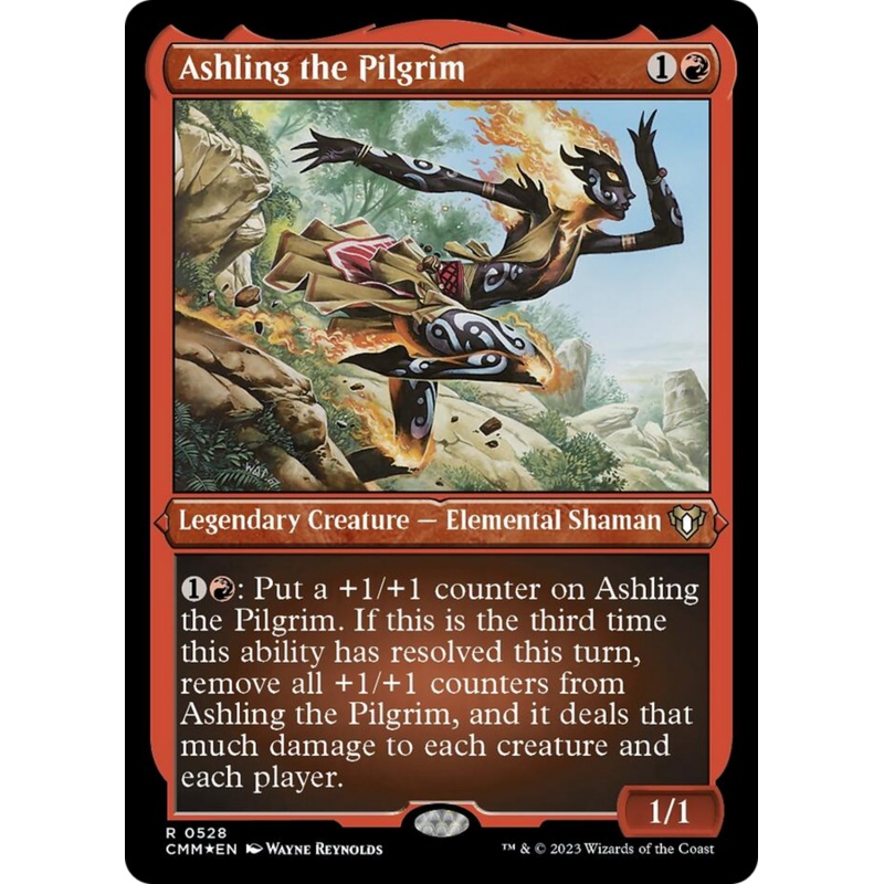 Ashling the Pilgrim (Foil Etched) [Commander Masters]