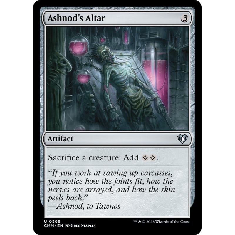Ashnod's Altar [Commander Masters]