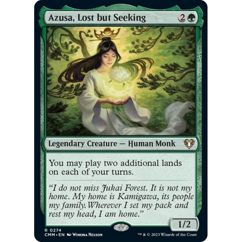 Azusa, Lost but Seeking [Commander Masters]
