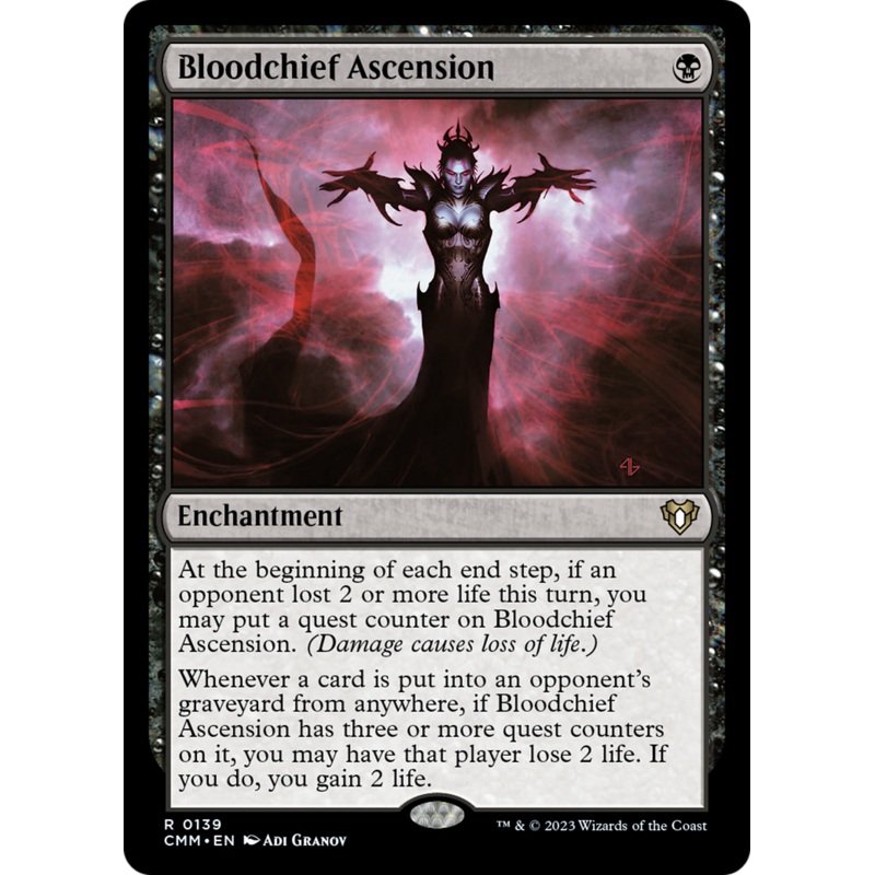 Bloodchief Ascension [Commander Masters]