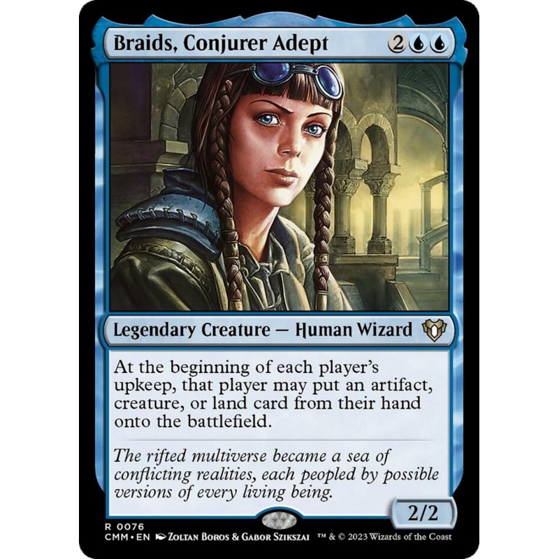 Braids, Conjurer Adept [Commander Masters]