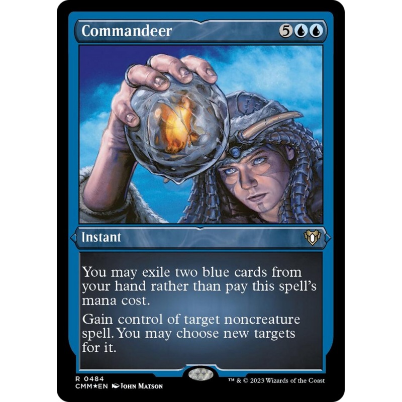 Commandeer (Foil Etched) [Commander Masters]
