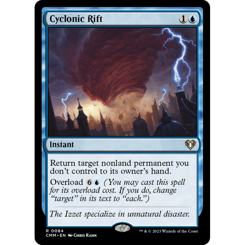 Cyclonic Rift [Commander Masters]