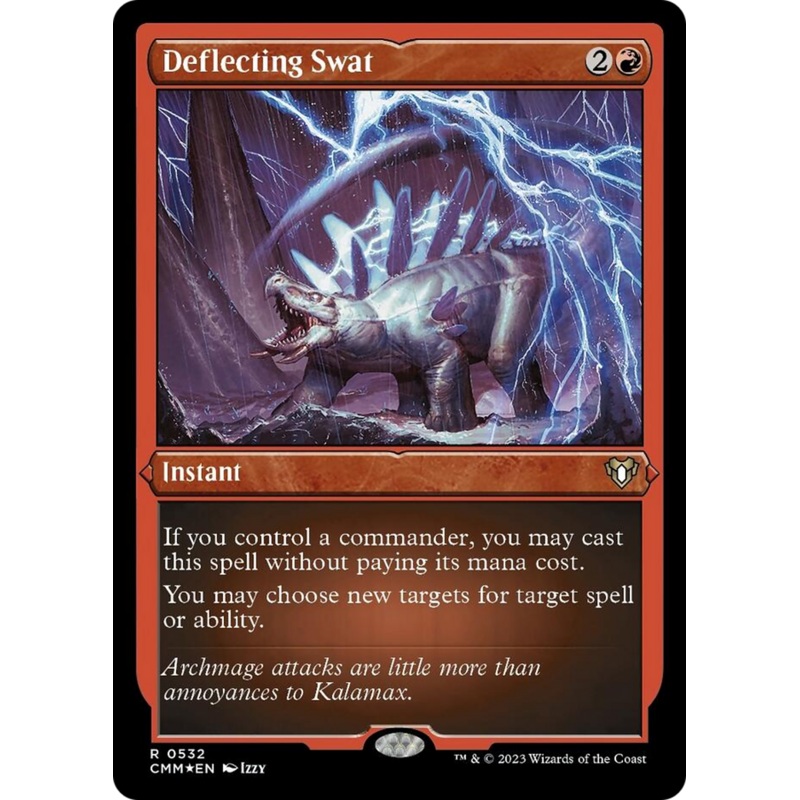Deflecting Swat (Foil Etched) [Commander Masters]