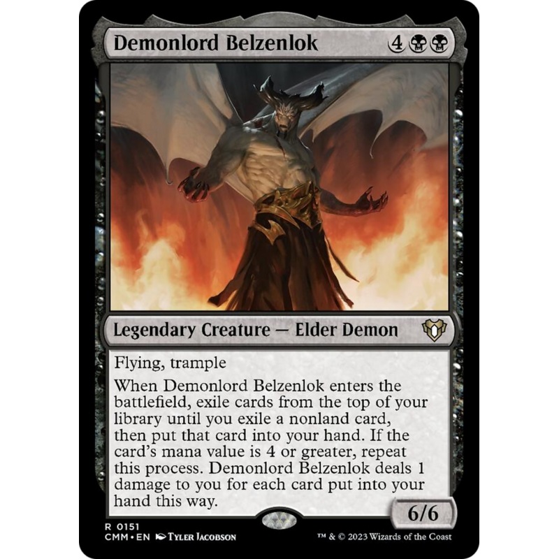 Demonlord Belzenlok [Commander Masters]