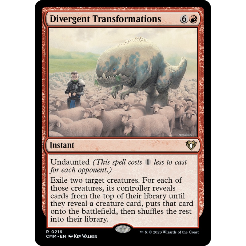 Divergent Transformations [Commander Masters]