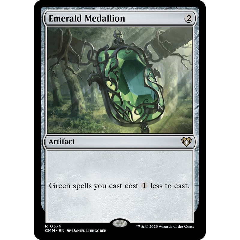 Emerald Medallion [Commander Masters]