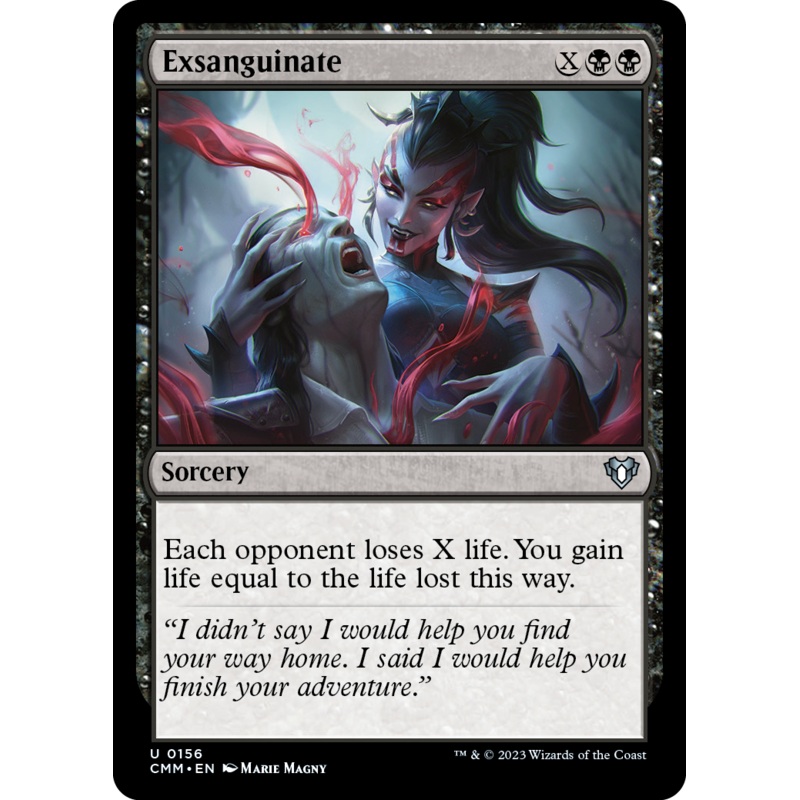 Exsanguinate [Commander Masters]