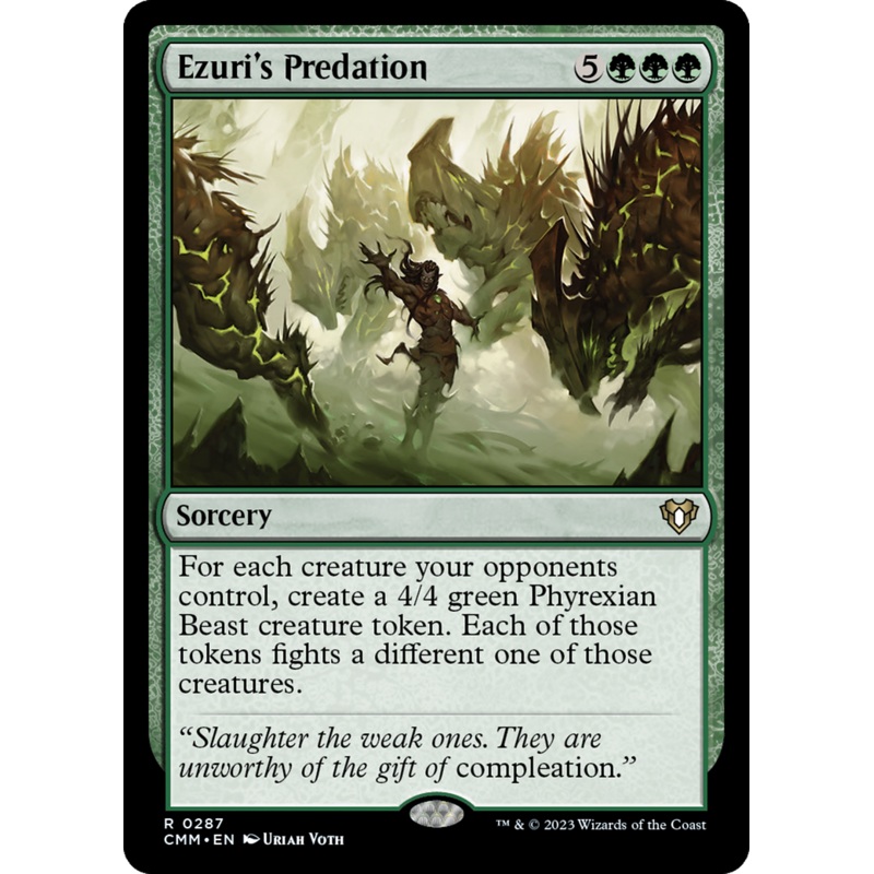 Ezuri's Predation [Commander Masters]