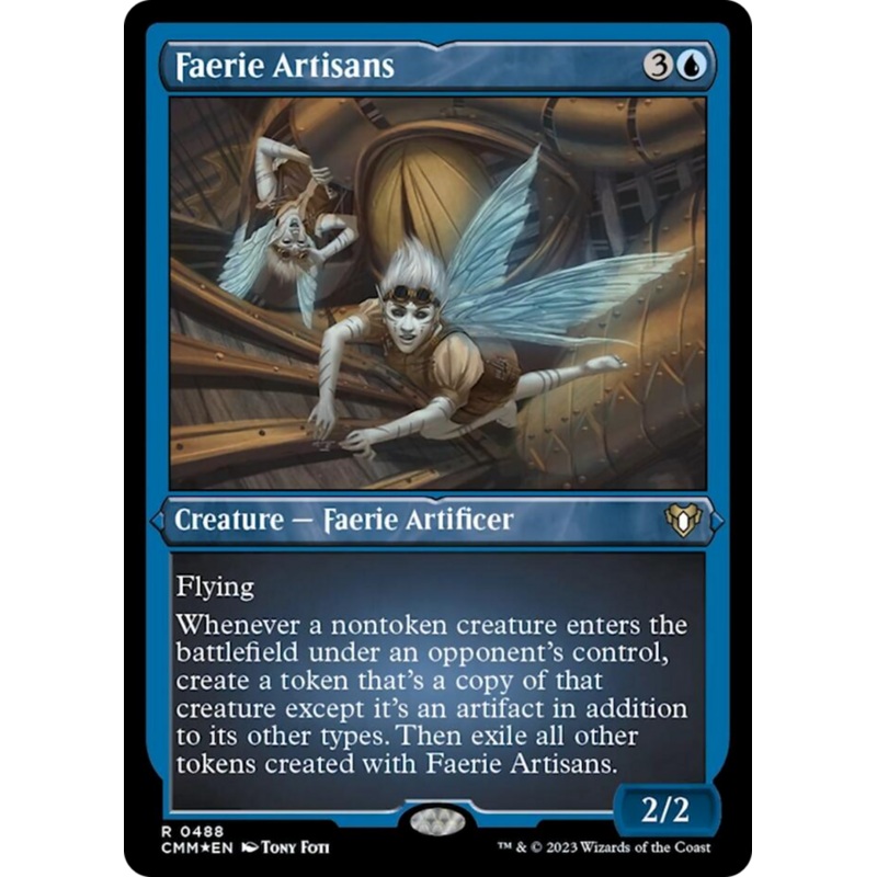 Faerie Artisans (Foil Etched) [Commander Masters]