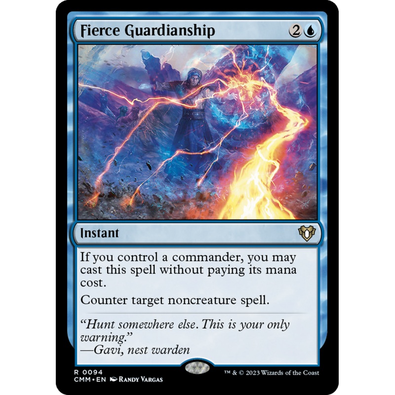 Fierce Guardianship [Commander Masters]