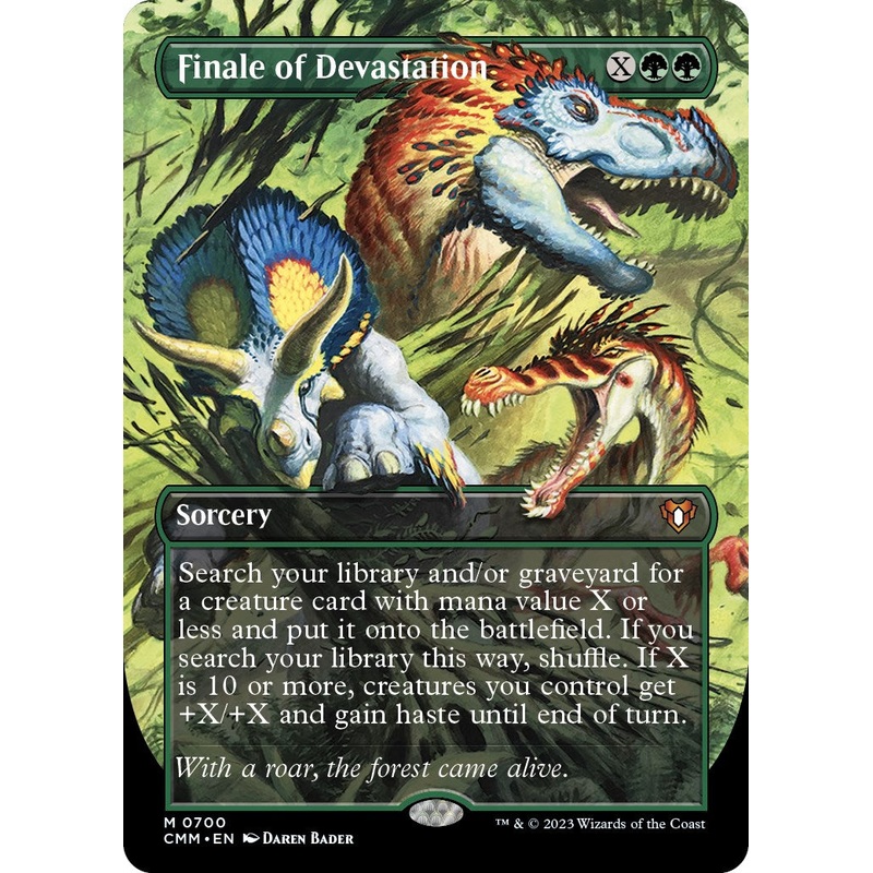 Finale of Devastation (Borderless Alternate Art) [Commander Masters]