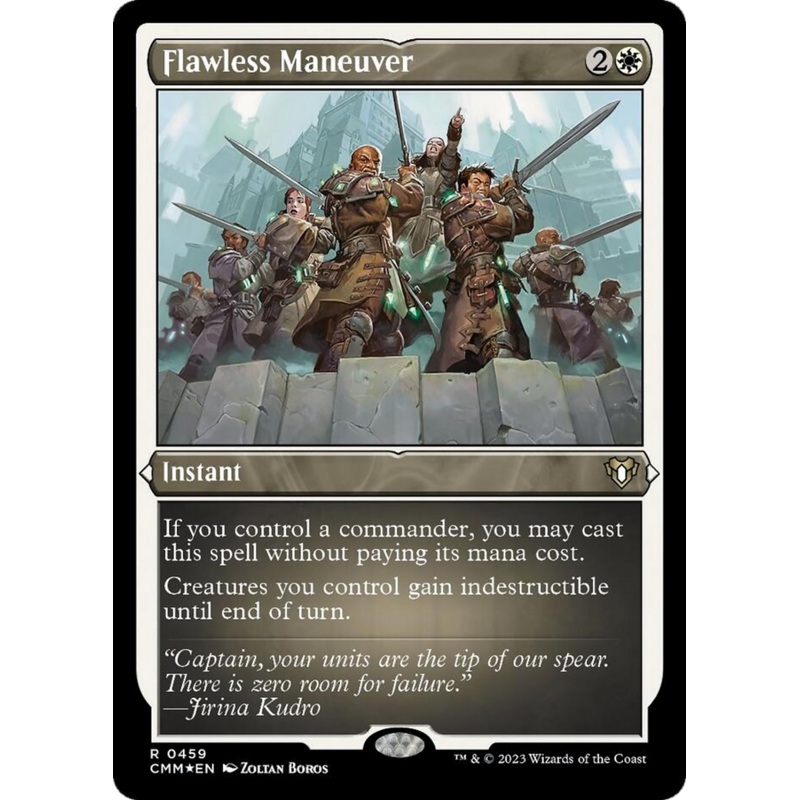 Flawless Maneuver (Foil Etched) [Commander Masters]