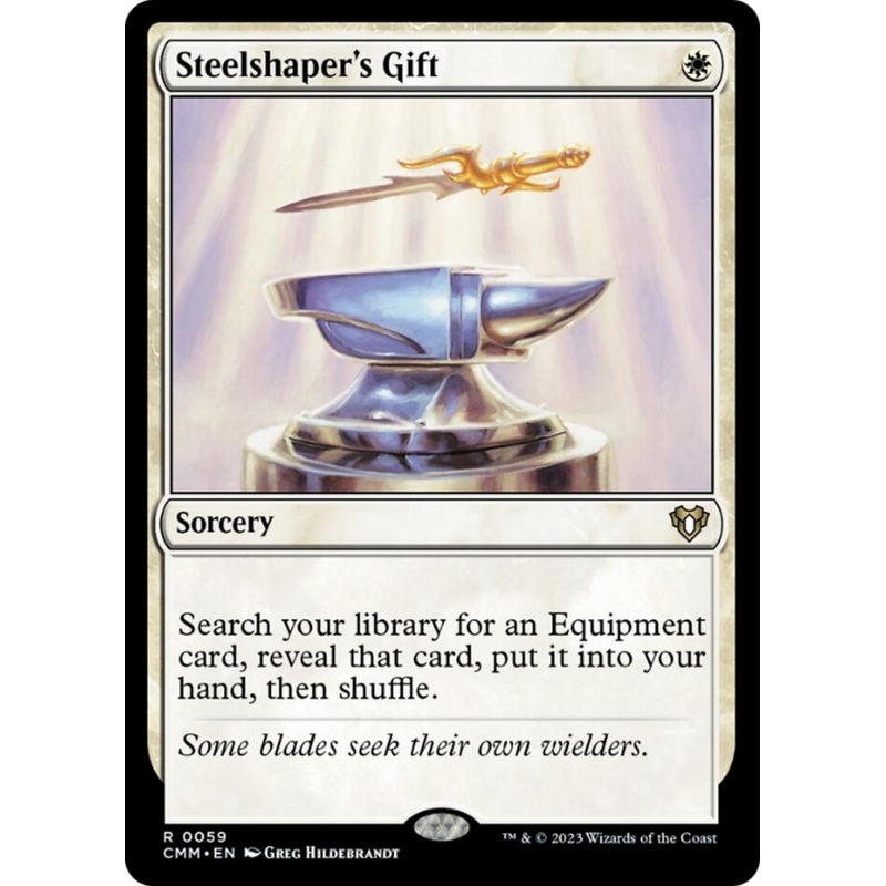 Steelshaper's Gift [Commander Masters]