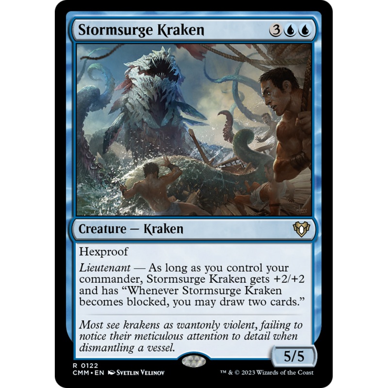 Stormsurge Kraken [Commander Masters]