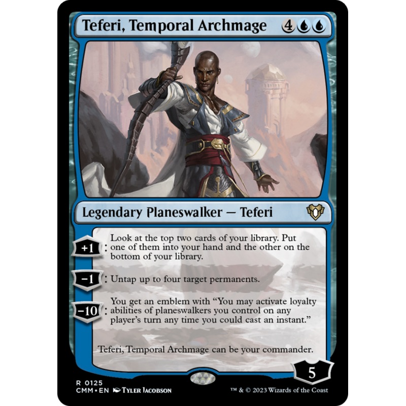 Teferi, Temporal Archmage [Commander Masters]