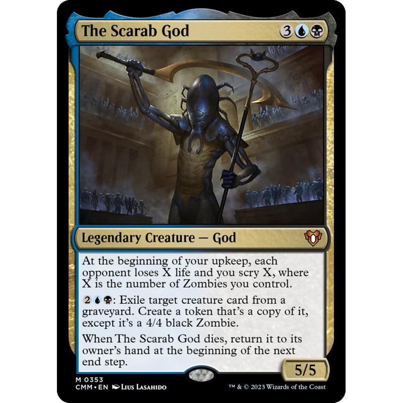 The Scarab God [Commander Masters]