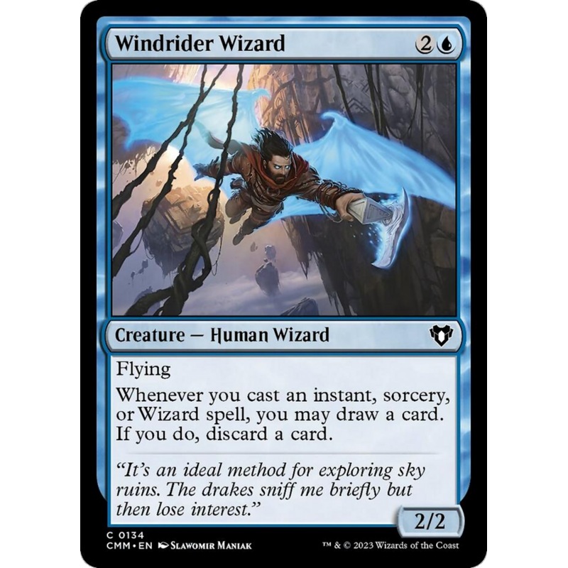 Windrider Wizard [Commander Masters]