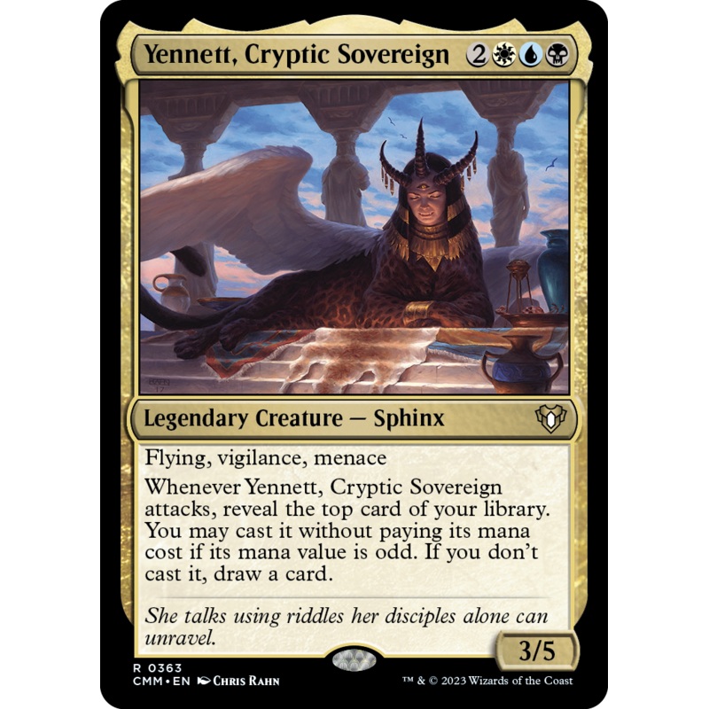 Yennett, Cryptic Sovereign [Commander Masters]