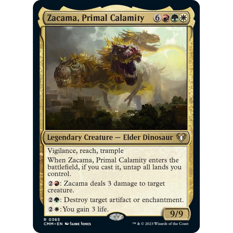 Zacama, Primal Calamity [Commander Masters]