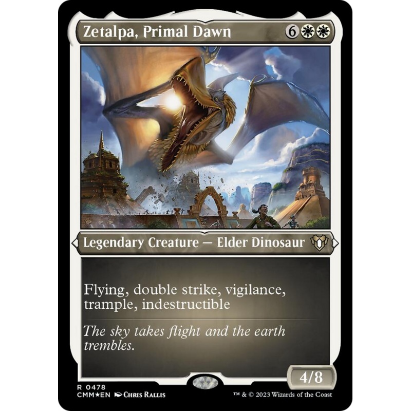 Zetalpa, Primal Dawn (Foil Etched) [Commander Masters]