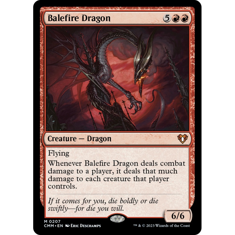 Balefire Dragon [Commander Masters]
