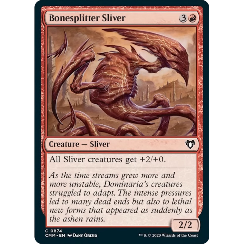Bonesplitter Sliver [Commander Masters]