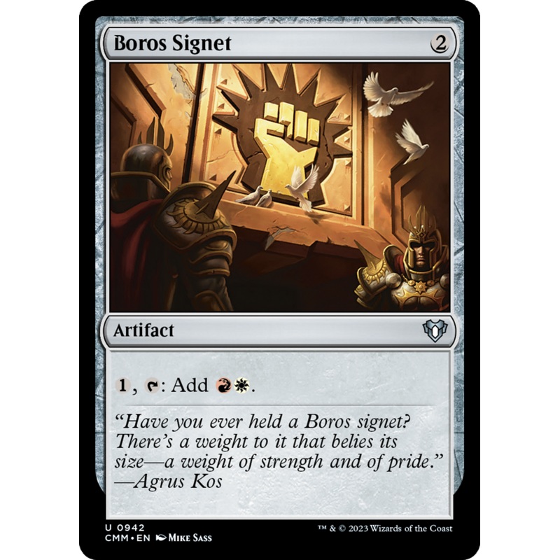 Boros Signet [Commander Masters]
