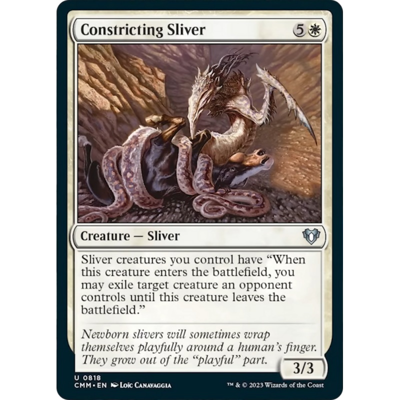 Constricting Sliver [Commander Masters]