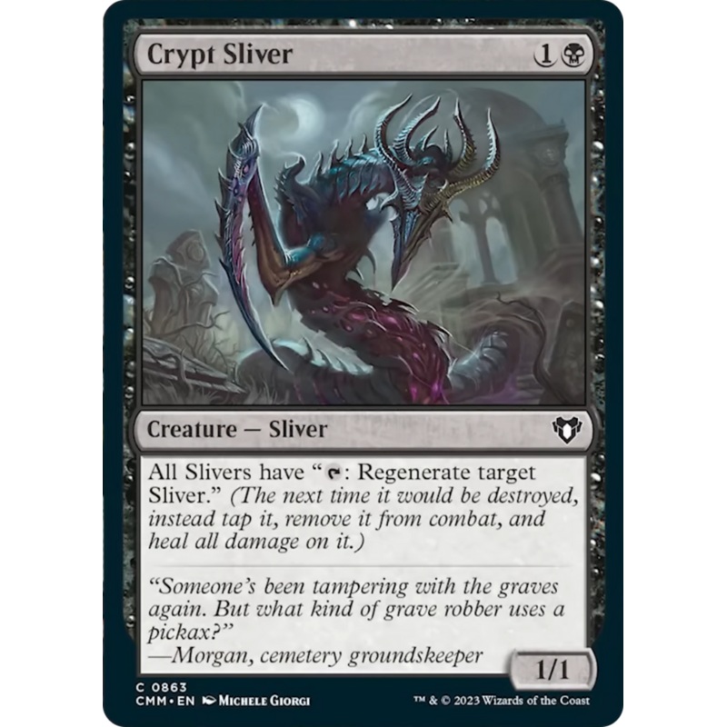 Crypt Sliver [Commander Masters]