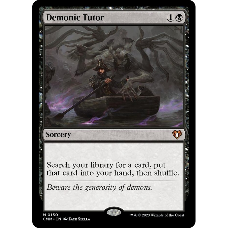 Demonic Tutor [Commander Masters]