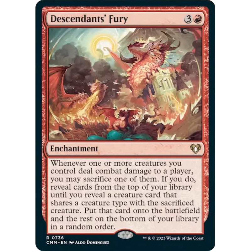 Descendants' Fury [Commander Masters]