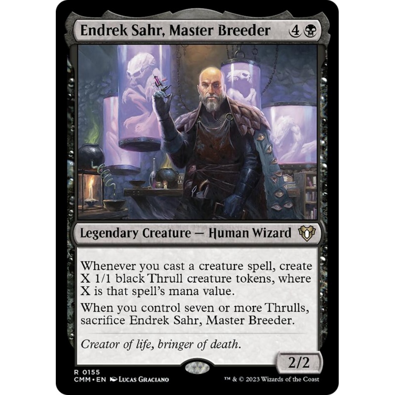 Endrek Sahr, Master Breeder [Commander Masters]