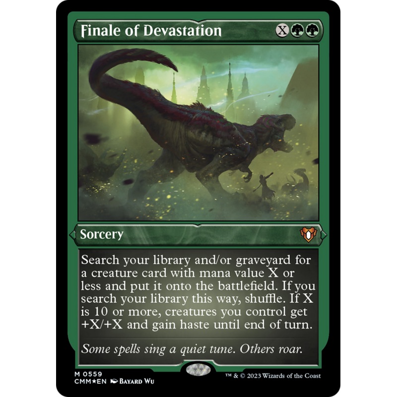 Finale of Devastation (Foil Etched) [Commander Masters]
