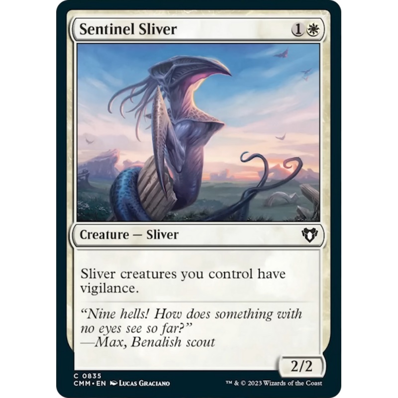 Sentinel Sliver [Commander Masters]