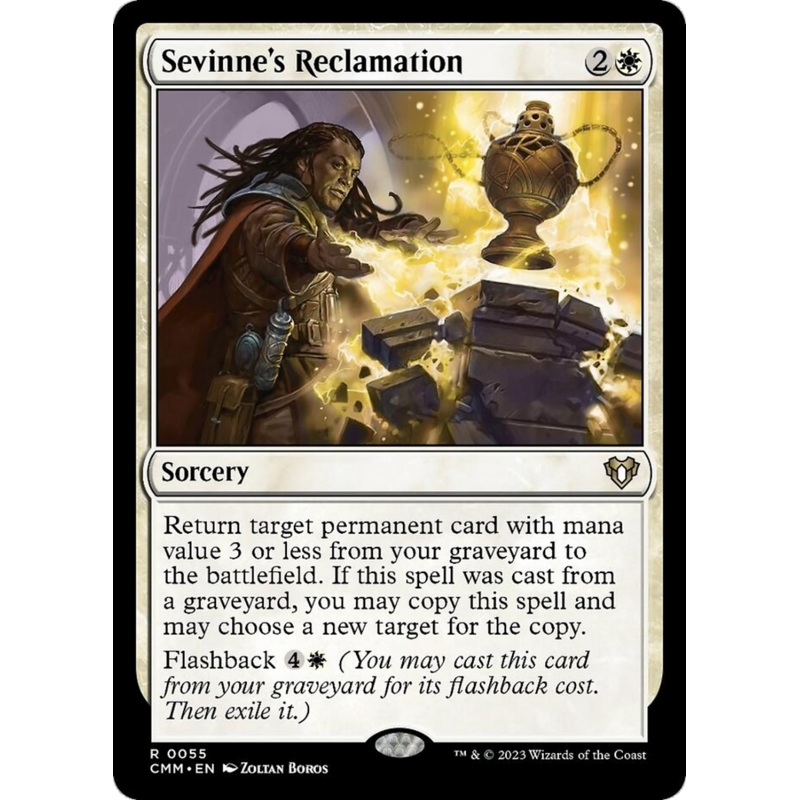 Sevinne's Reclamation [Commander Masters]
