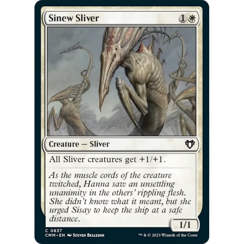 Sinew Sliver [Commander Masters]