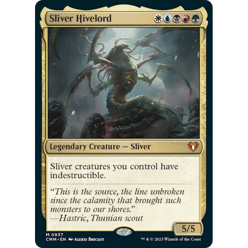 Sliver Hivelord [Commander Masters]